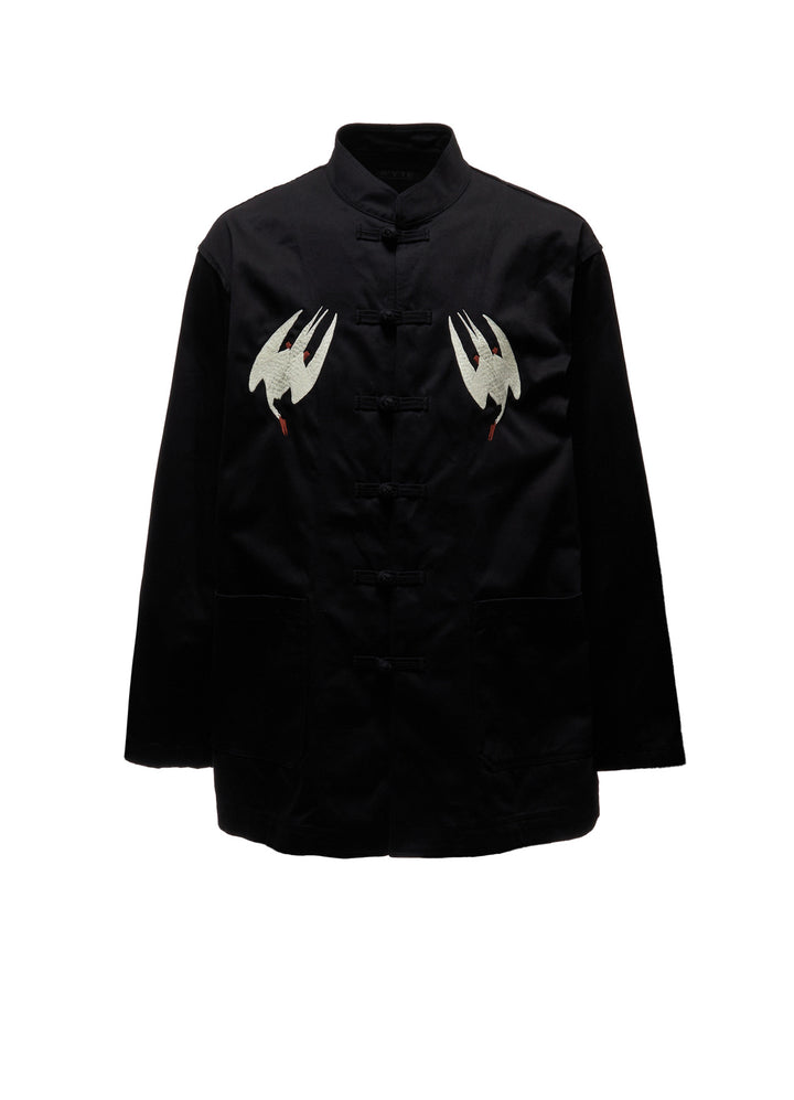 WEPON CLOTH TUFTED PUFFIN EMBROIDERY CHINA JACKET