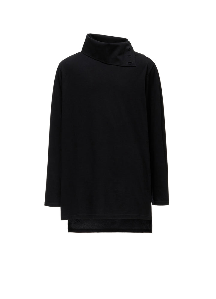 30/COTTON JERSEY TURTLE NECK LONG T-SHIRT
