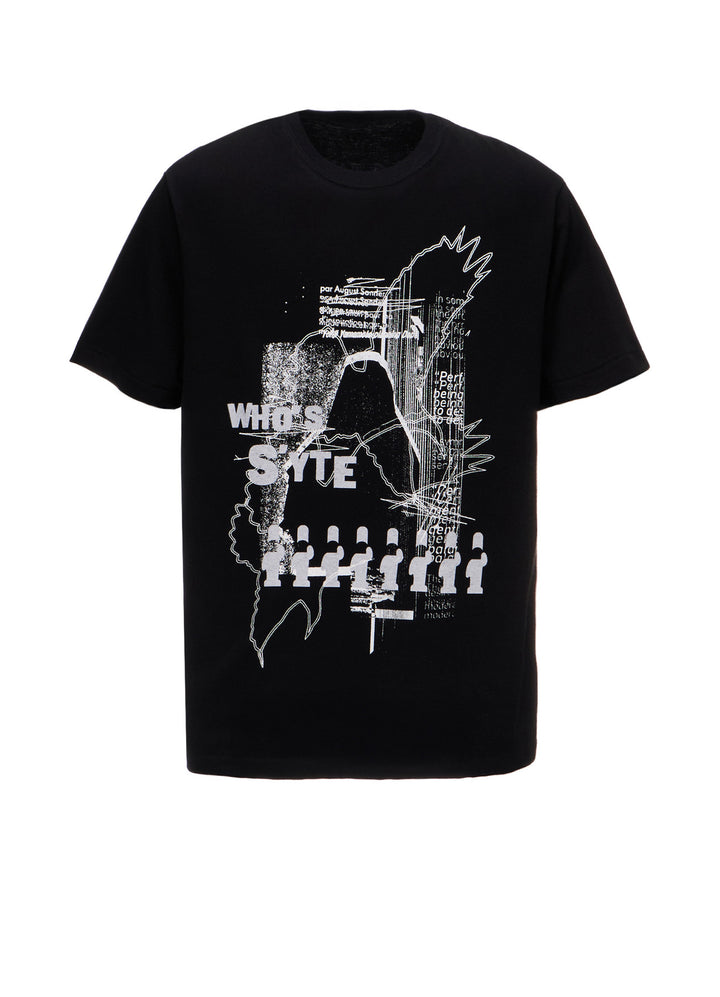 GRAPHIC T-SHIRT -GLITCH GLITCH: WHO'S S'YTE-