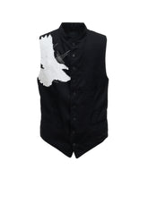 20/COTTON TWILL CROW PATCH VEST