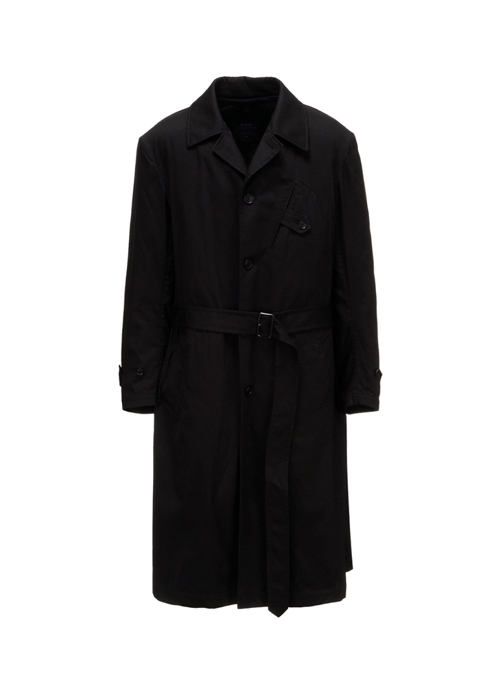 20/COTTON TWILL COAT WITH PADDED LINER