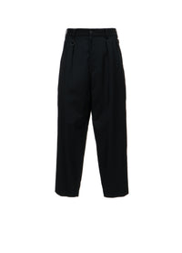 WASHER WOOL GABARDINE TAPERED PANTS