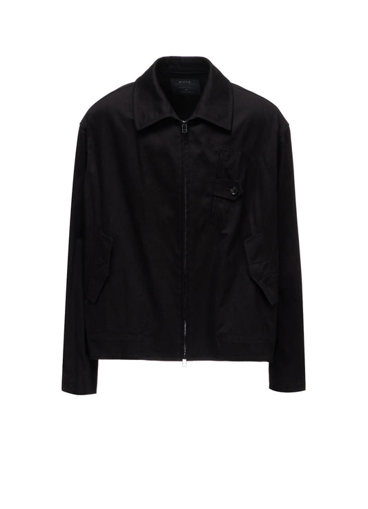 20/COTTON TWILL TAB DETAIL BLOUSON