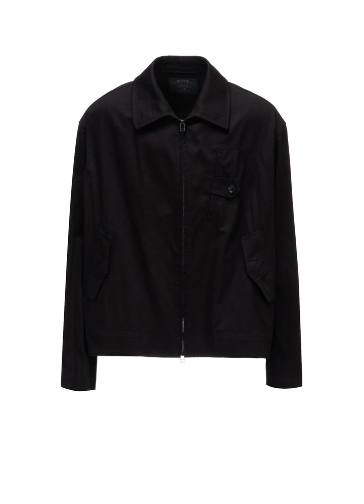 20/COTTON TWILL TAB DETAIL BLOUSON