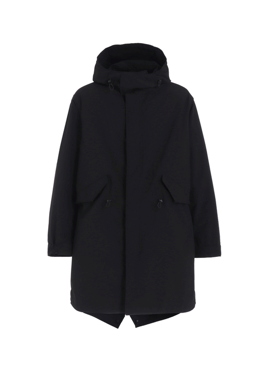 【S'YTE X TAION】HOODED COAT WITH QUILTED DOWN LINER