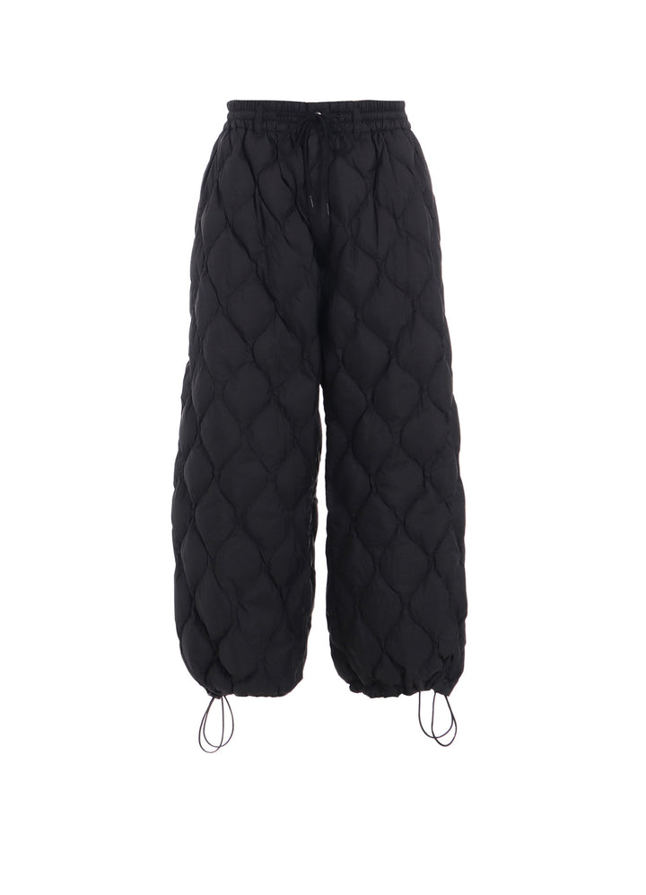 【S'YTE X TAION】ELASTIC-HEM QUILTED DOWN PANTS