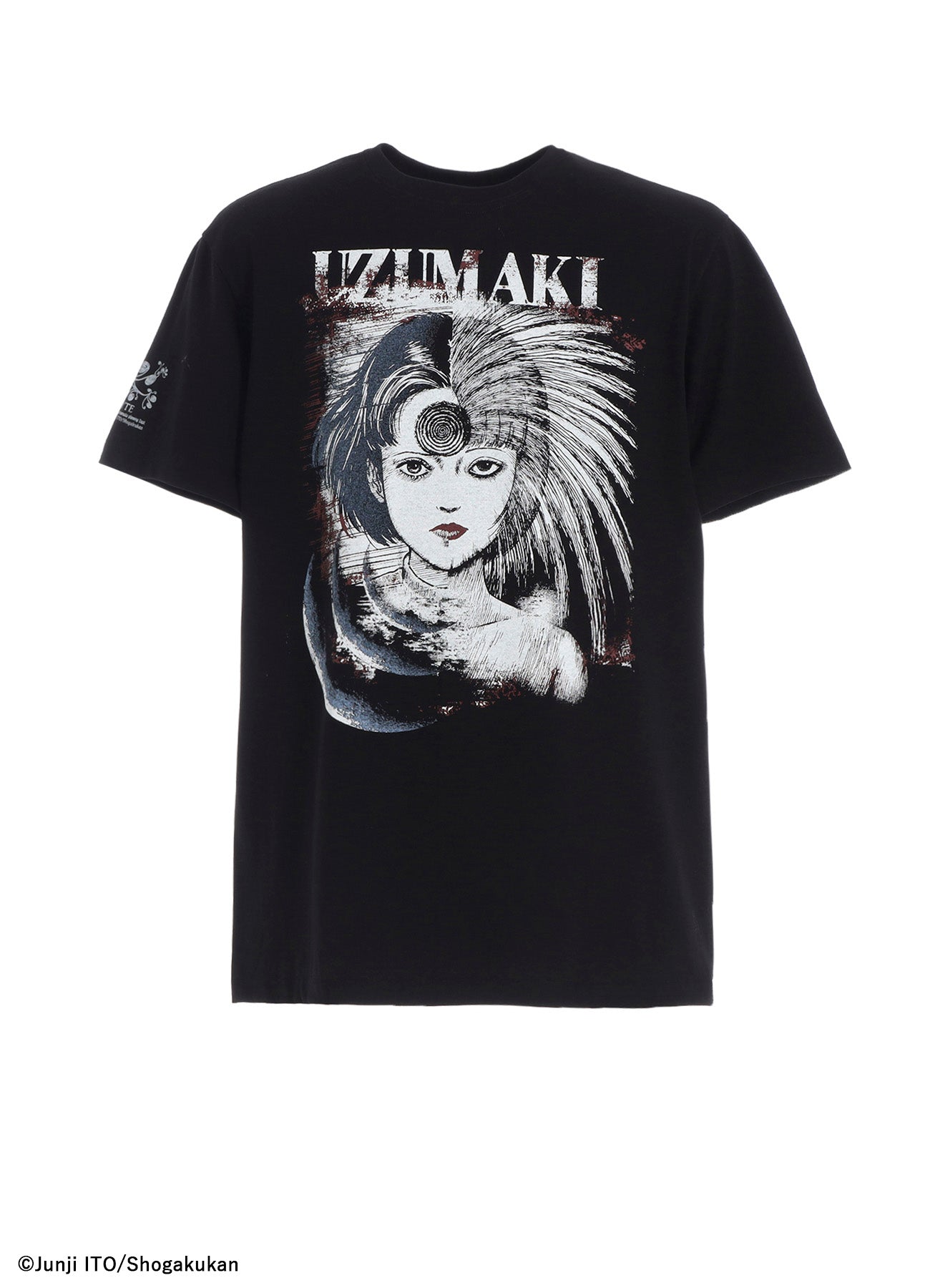 S'YTE × JUNJI ITO -UZUMAKI- AZAMI COLLAGE GRAPHIC T-SHIRT