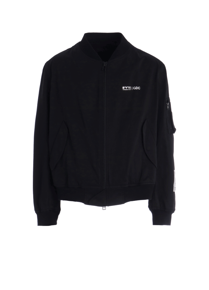 -S’YTE × GDC Collaborate Collection-WEPON CLOTH LOGO-PRINTED BOMBER JACKET