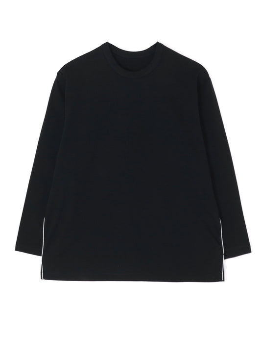 30/1 ORGANIC COTTON JERSEY CREW NECK SHIRT (L)