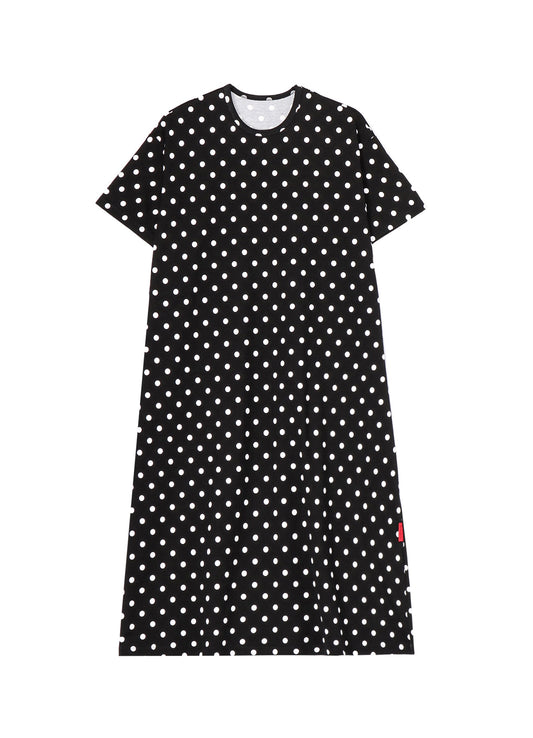 COTTON JERSEY DOT PRINT SLEEPER