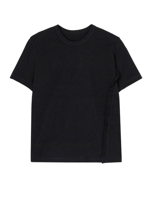 COTTON JERSEY FRILL T-SHIRTS