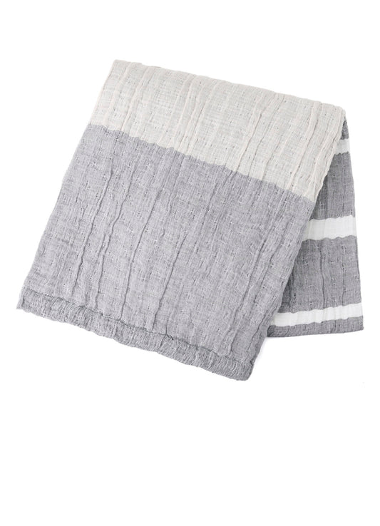 COTTON LINEN SHIRRING KET
