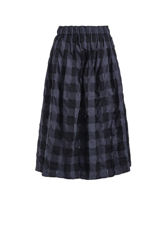 SEER PLAID SKIRT