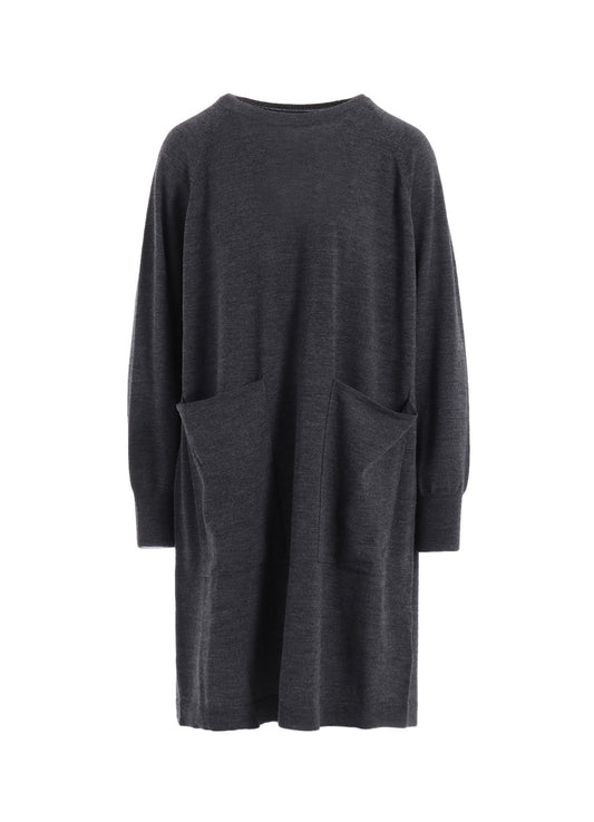 WASHABLE WOOL KNIT TUNIC