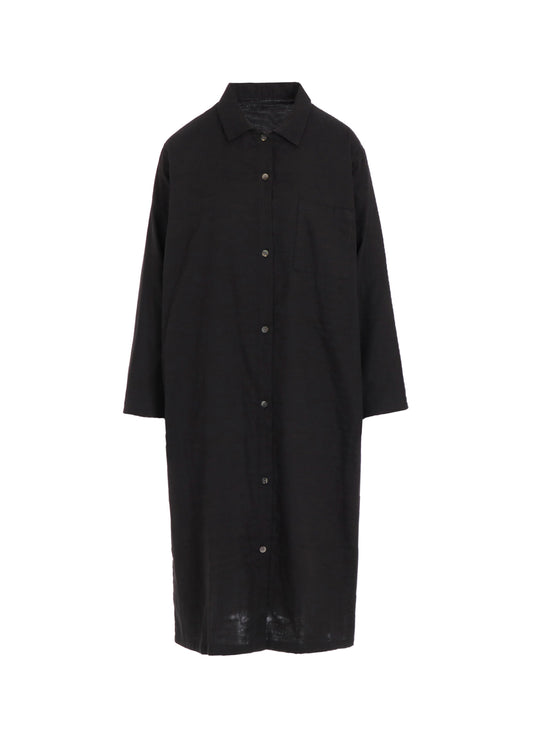 GAUZE + STRIPE ONE PIECE