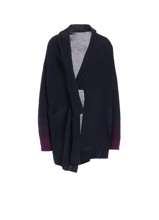 CAC KNIT GRADATION LONG CARDIGAN