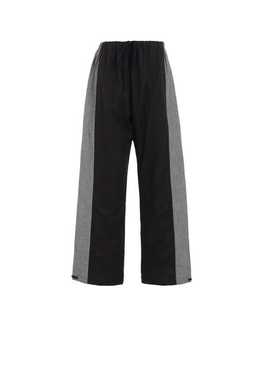 GAUZE + STRIPE PANTS (L)