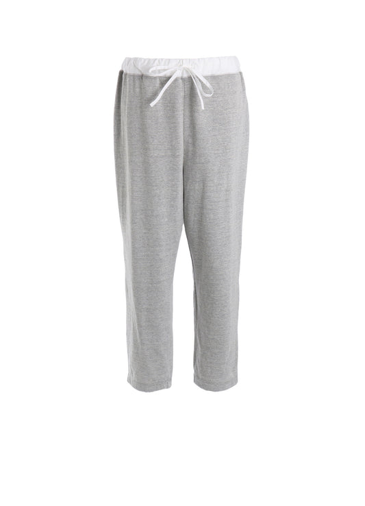 COTTON RAYON JERSEY PANTS (L)