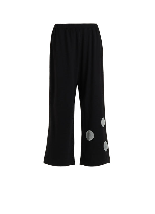 40/1 COTTON RAYON JERSEY DOT PRINT PANTS