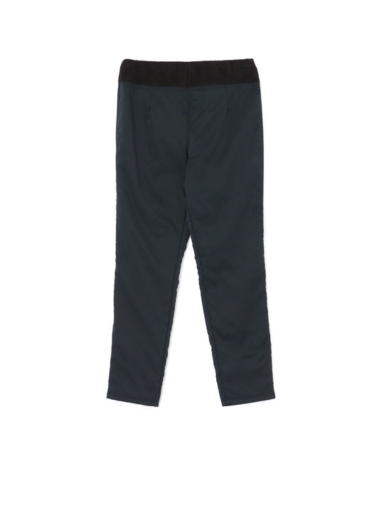 TAFFETA + FLEECE SLIM PANTS