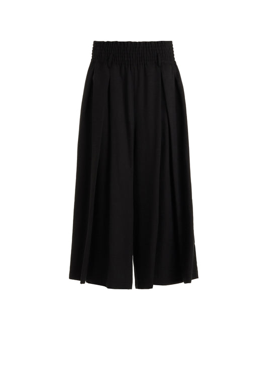 CELLULOSE TWILL WIDE PANTS