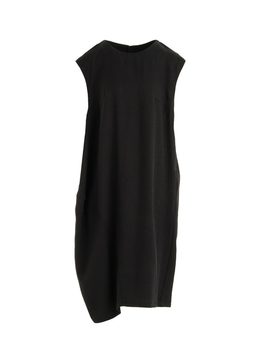 CELLULOSE TWILL JUMPER DRESS