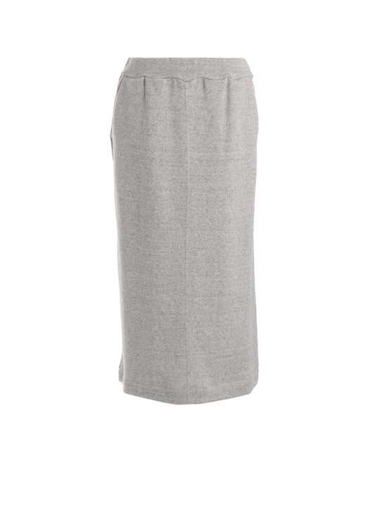 COTTON CELLULOSE FLEECE SKIRT