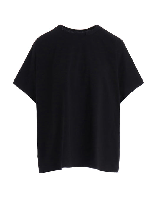 30/1 COMBED ASYMMETRIC COLLAR PULLOVER