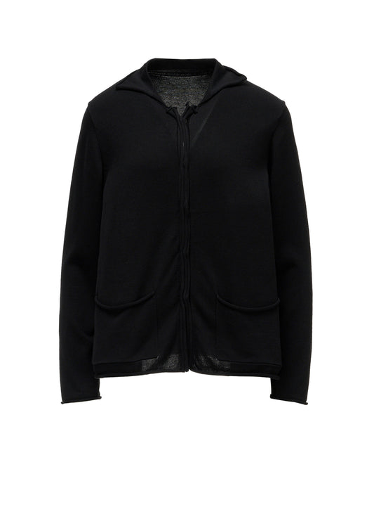 COTTON CELLULOSE KNIT CARDIGAN