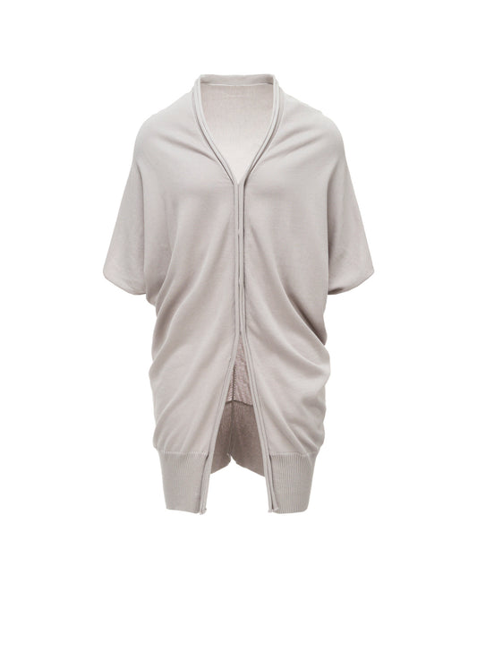 COTTON CELLULOSE KNIT GILET