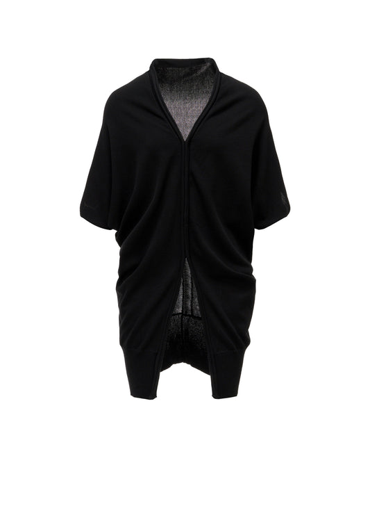 COTTON CELLULOSE KNIT GILET