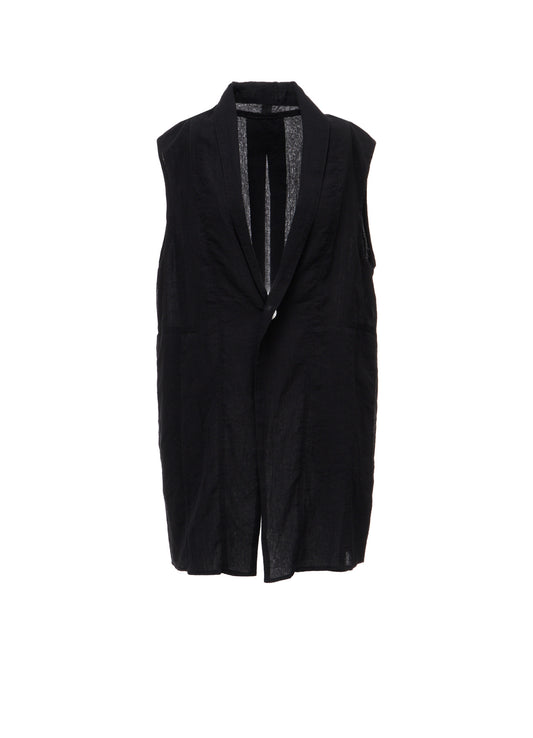 COTTON VOILE WASHER GILET