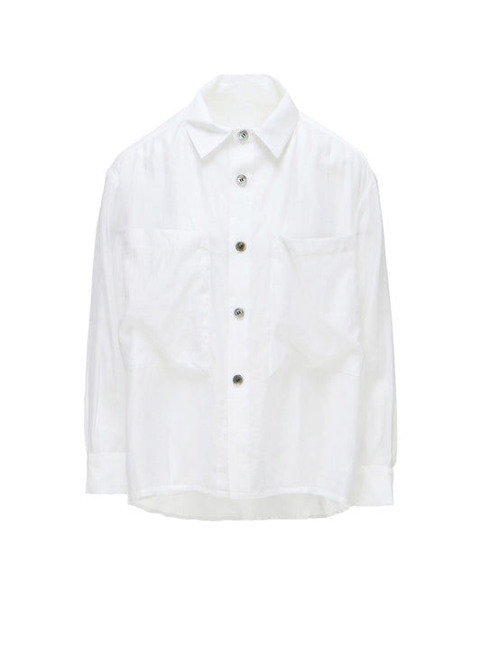 SHINY LAWN SHORT SHIRT