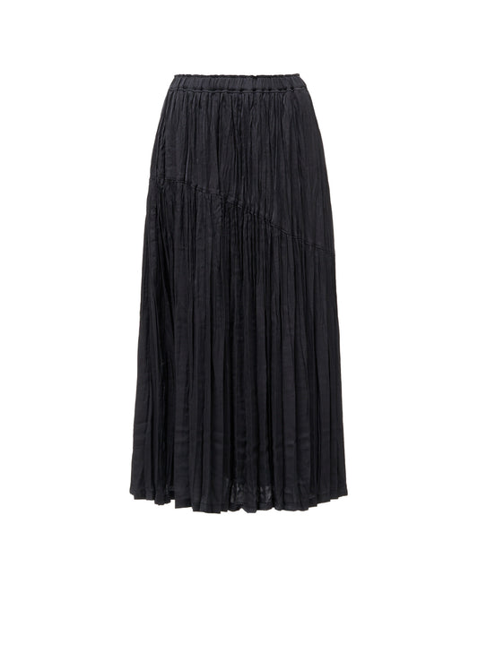 POLYESTER SATIN WASHER SKIRT
