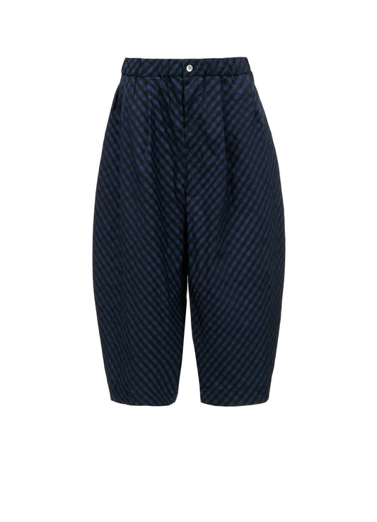 MEMORY TAFFETA PLAID PANTS