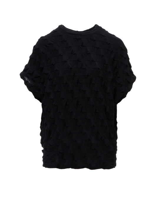 HARD TWIST JACQUARD PULLOVER