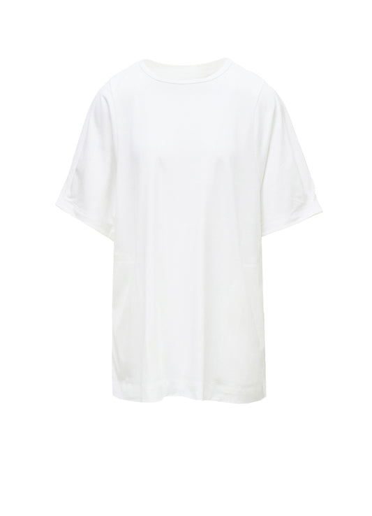 LONG STAPLE COTTON JERSEY HALF SLEEVE TUNIC