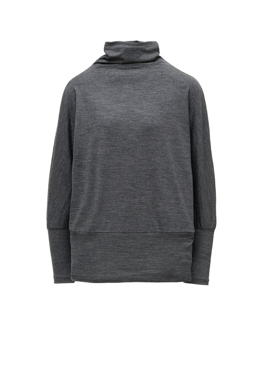 WASHABLE WOOL JERSEY PULLOVER
