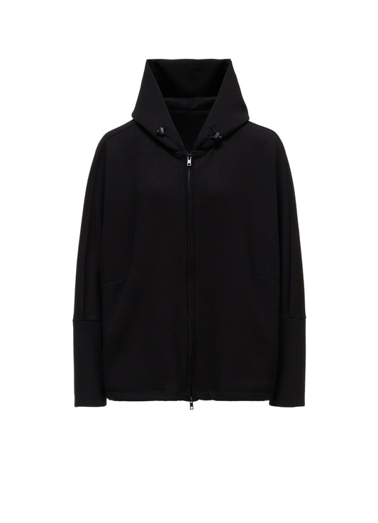 CARDBOARD HOOD ZIP BLOUSON