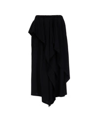 TA/PE CREPE DE CHINE RUFFLE PANTS