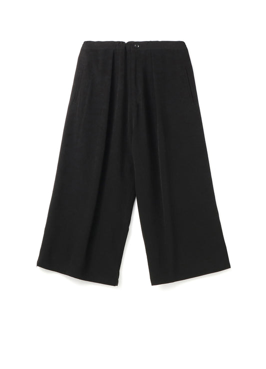 TA/PE CREPE DE CHINE FRONT TUCK PANTS