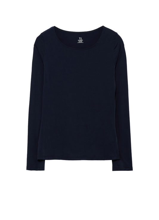 UNDER Y's - STRETCH JERSEY L/S T-SHIRT