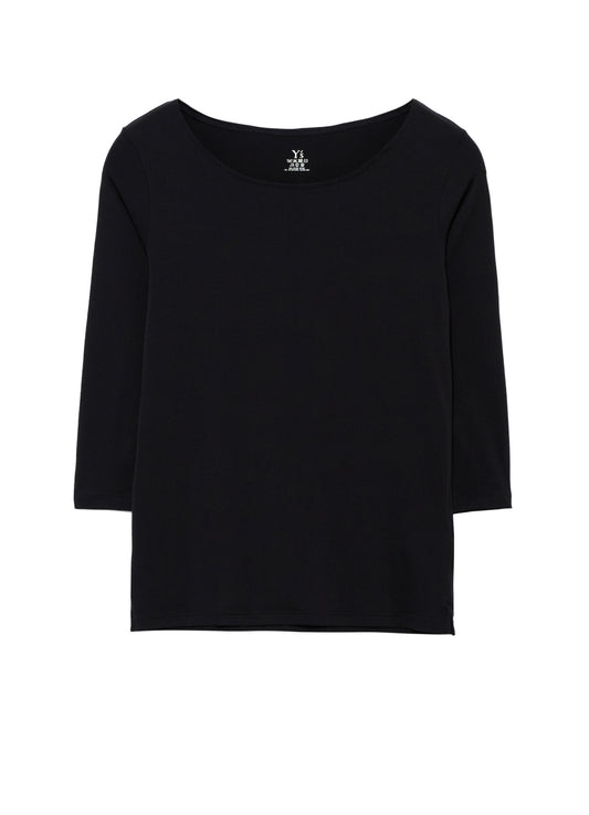 UNDER Y's - STRETCH JERSEY 3/4 T-SHIRT