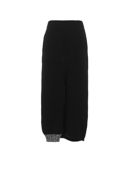 SHETLAND FLARE KNIT SKIRT