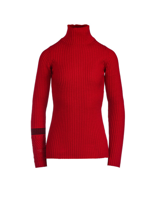 【9/20 12:00(JST) Release】WOOL RIB HIGH NECK PULLOVER