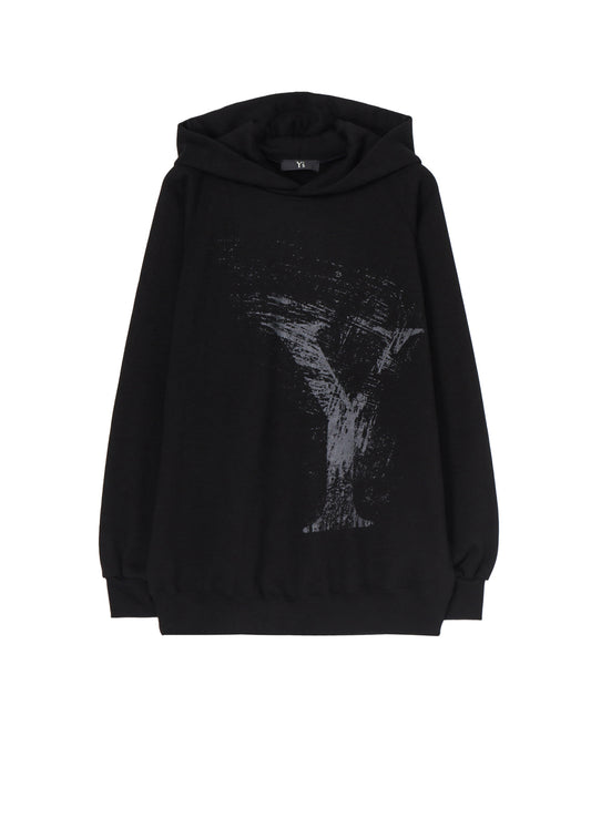 Y'S LOGO BIG HOODIE