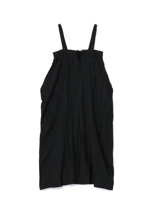 Pe/W WRINKLED STRAP DRESS