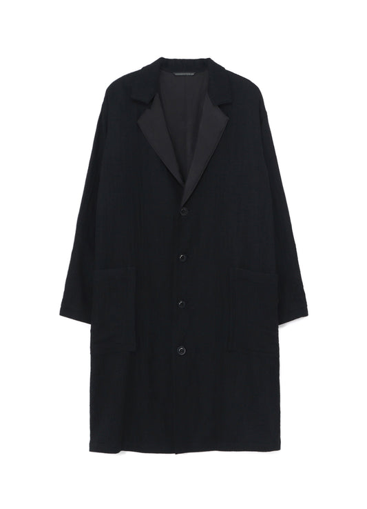 WOOL LONG COLLER JACKET