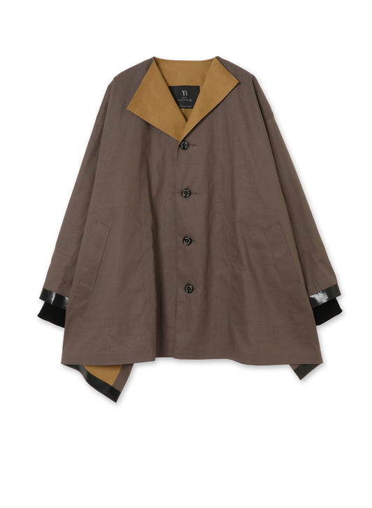 [Y's 1972 - Y’s CRAFTED BY MACKINTOSH]NO COLLAR COAT
