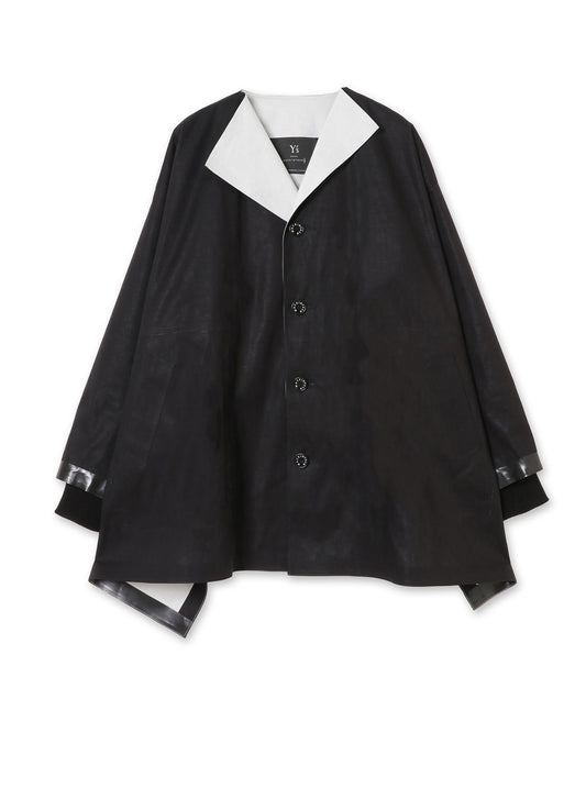 [Y's 1972 - Y’s CRAFTED BY MACKINTOSH]NO COLLAR COAT